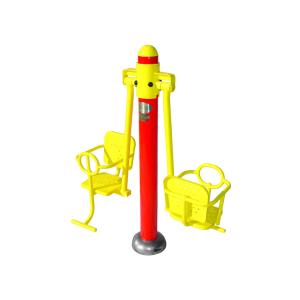 Buy cheap outdoor playground galvanized steel swivel chair-ET-E06 from wholesalers