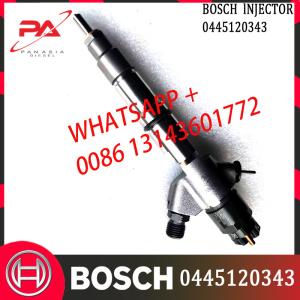 Buy cheap 0445120343 Diesel Common Rail Fuel injector 612640080031 for WEICHAI WP10 from wholesalers