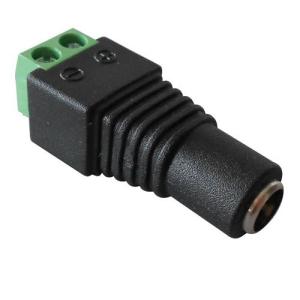 Buy cheap CCTV Camera Dc Female Power Connector , Female Plug Connector With Terminal Block from wholesalers