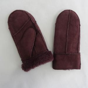 Buy cheap Wholesale cheap shearling mitten sheepskin gloves from wholesalers
