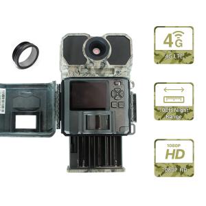 LCD Display 4G Trail Camera Programmable 940nm NO GLOW ICCID FTP SMTP MMS APP