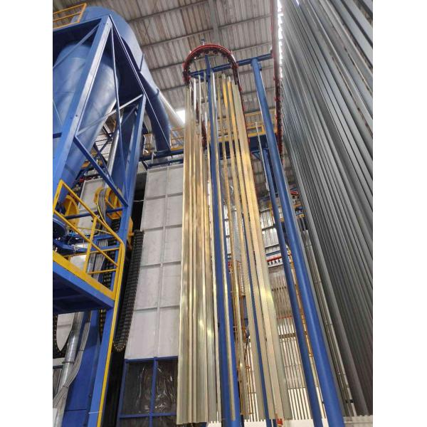 Buy cheap Intelligent Full-Automatic Vertical Powder Coating Line for Aluminum Profiles from wholesalers