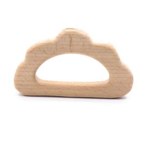 Buy cheap Beech wooden teether Ring -Heart shaped baby teether from wholesalers