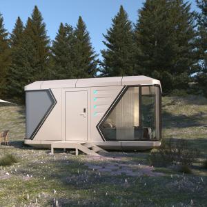 China Customizable Portable Capsule Guest House with Bathroom Kitchenette on sale