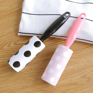 Plastic clothes pet hair lint removes sticky lint roller