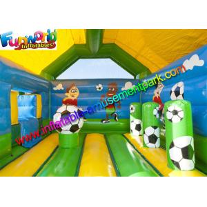 Buy cheap FIFA World Cup Inflatable Kids Bouncer Slide , Jumping Castle for Football Fan from wholesalers