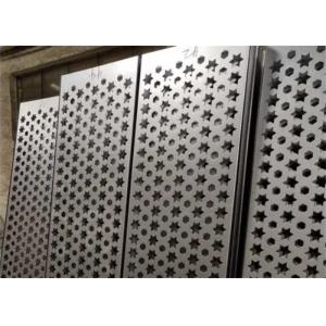 Galvanised Perforated Metal Sheet Slotted Hole For Filters / Vents