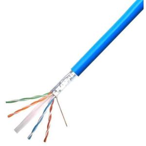 Buy cheap Cat6 SFTP Signal Transmission Cable , Category 6 Lan Cable Copper Wire Braid Shield from wholesalers