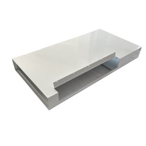 Buy cheap Large Size Network Chassis with 0.1mm Tolerance and White Powder Spraying for Precision Sheet Metal Enclosure from wholesalers