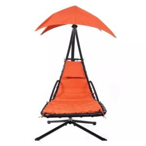 Buy cheap Outdoor Patio Chair with Canopy Swing and Customized Color Hanging Chaise Sun Lounger from wholesalers