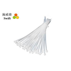 Buy cheap White Color T25120 Zip Nylon Cable Ties Material Nylon 66 Reach RoHS Certificated from wholesalers