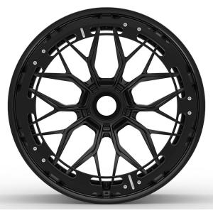 Buy cheap BMW X5 F15 21x9.5 and 21x11 Custom Matt Black 2-PC Forged Aluminum Alloy from wholesalers