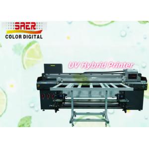 Buy cheap Automatic Digital UV Hybrid Inkjet Plotter New Condition Roll To Roll And Flatbed UV Hybrid Printer from wholesalers