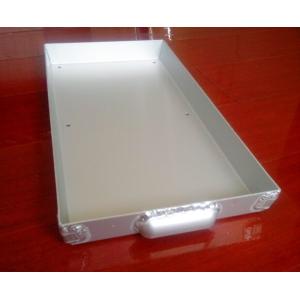 Buy cheap 10kg block Aluminum freezer tray with handle and hole from wholesalers