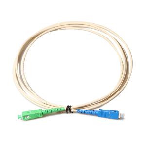 Buy cheap SC APC Fiber Cable Patch Cord 2mm Single Mode Simplex for FTTH System from wholesalers