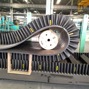 Buy cheap High Capacity Rubber Steel Cord Corrugated Sidewall Conveyor Belt from wholesalers
