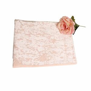 Buy cheap Spandex Polyester Pink Velvet Fabric 150D 288F 240gsm product