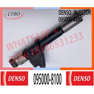 Buy cheap Hot sell diesel engine common rail fuel spare parts injector 095000-8100 from wholesalers