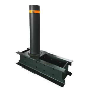 Buy cheap Zero Penetration 350mm Depth Driveway Security Post Galvanised Steel Bollards from wholesalers