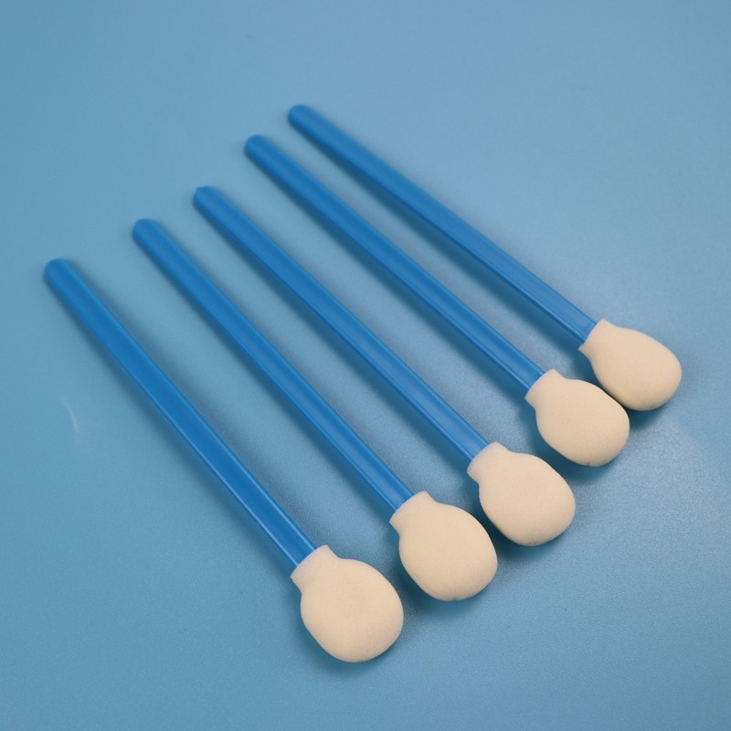 Buy cheap Blue Handle Car Care Cleanroom Foam Tip Swab TX708 Lint Free from wholesalers