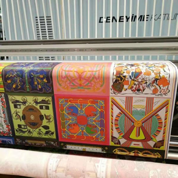 Buy cheap Roll To Roll Digital Textile Printing Equipment Automatic Dual CMYK Color Mode from wholesalers