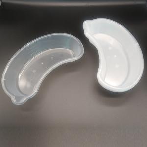 Buy cheap Surgical Kit Plastic Dressing Basin Transparent Disposable Plastic Kidney Basin from wholesalers