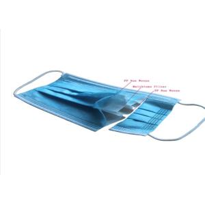 Buy cheap Non Woven Material 3 Layers Medical Mask 17.5x9.5cm Small Size Eco Friendly from wholesalers