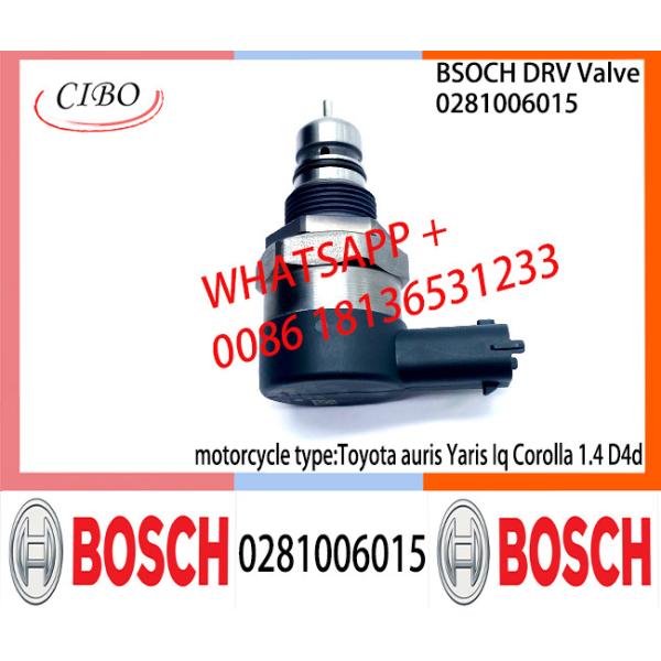 BOSCH DRV Valve 0281006015 Control Valve 0281006015 for Toyota auris Yaris Iq Corolla 1.4 D4d