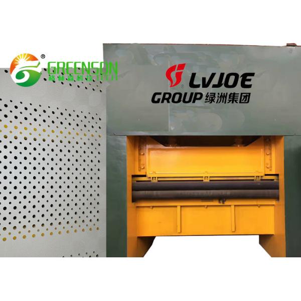Soundproof Sheet Perforation Machine , Acoustical Gypsum Ceiling Panel Making