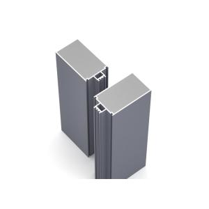 Buy cheap 6063A 6060 rectangular Aluminum Extruded Profile Weather Resistant from wholesalers