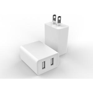 Buy cheap Fixed Plug ETL 5V2.4A Dual USB US Travel Charger from wholesalers