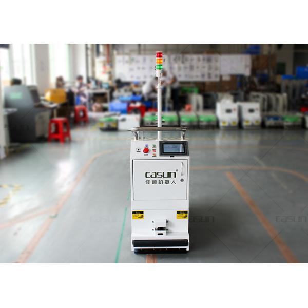 Buy cheap Flexibly Load Driverless Unidirectional Tugger AGV Robots L1250xW450xH890 Mm from wholesalers