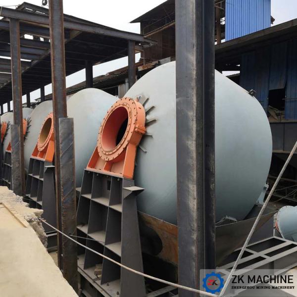 Buy cheap Large Scale Phosphogypsum Disc Pelletizer Wet Granunlation Process 5000mm from wholesalers