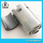 Permanent Ferrite Arc Magnet SrO / Bao / Fe2O3 Material For Motor Generator