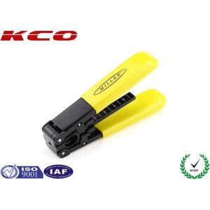 Buy cheap Zinc Alloy SteelFiber Optic Accessories , CR12 FTTH Fiber Optic Drop Cable Stripper from wholesalers