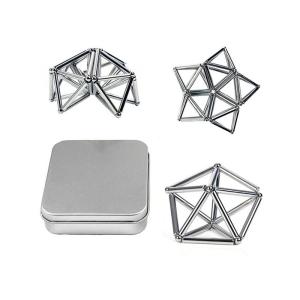 Buy cheap Strong NdFeB Custom Made Magnets Environmental Friendly Educational DIY Toy product