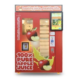 Buy cheap 24-Hour Self-Service 100% Pure Apple Juice Vending Machine for Shopping Malls from wholesalers