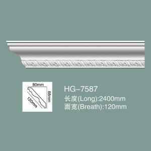 Buy cheap Ceiling Cornice PU Ceiling Moulding HG-7587 from wholesalers