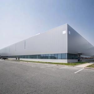 Buy cheap Eco Friendly Prefab Metal Warehouse Customized Prefabricated Steel Frame Construction from wholesalers