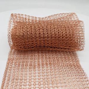 Buy cheap 20ft Copper Blocker Mesh Anti Oxidation Stuf-Fit Copper Wool For Rats from wholesalers