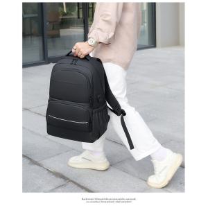 Business USB Charging Backpack With Phone Charger Oxford Computer Bag