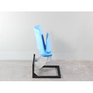 Auto Tip-Up Plastic Foldable Stadium Chair For Arena