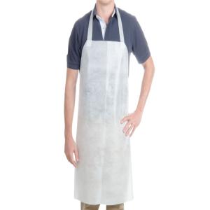 Buy cheap Breathable Disposable White Plastic Aprons , Disposable Surgical Aprons Waterproof from wholesalers