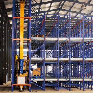 Buy cheap Radio Shuttle Rack Cart And Stacker Crane For Automatic Storage And Retrieval System ASRS Warehouse Storage Racking from wholesalers
