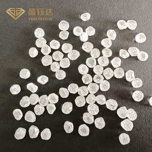 Buy cheap 3.0 Carats Uncut HPHT Lab Grown Round Shape Natural Synthetic Diamonds High Pressure from wholesalers