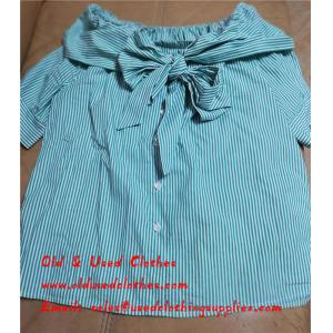 Buy cheap Adults Used Womens Shirts Stretch Ladies Silk Skirt Secondhand Clothes product