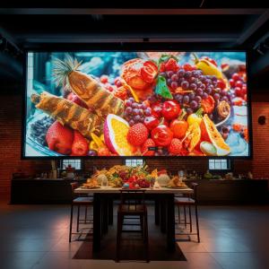 LED Display Technology High Brightness Indoor Fixed LED Display with 800nits