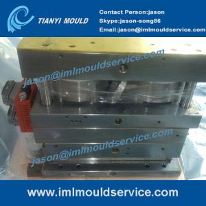 Buy cheap PP thin wall plastic containers with lids mould, thin wall lid mould with in mould label from wholesalers
