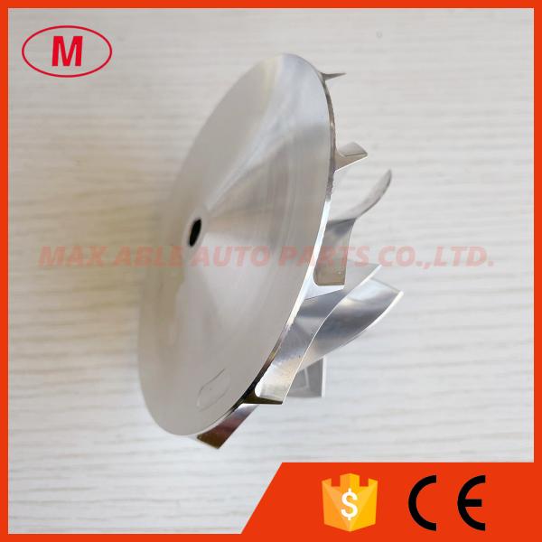 HX40 66.90/92.00mm 6+6 Blades Bullet Head High Performance Turbocharger Milling/aluminum 2618/billet Compressor Wheel