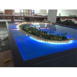 Buy cheap Miniature Villa 3D Model Refined Handmade Technic With Lighting System product